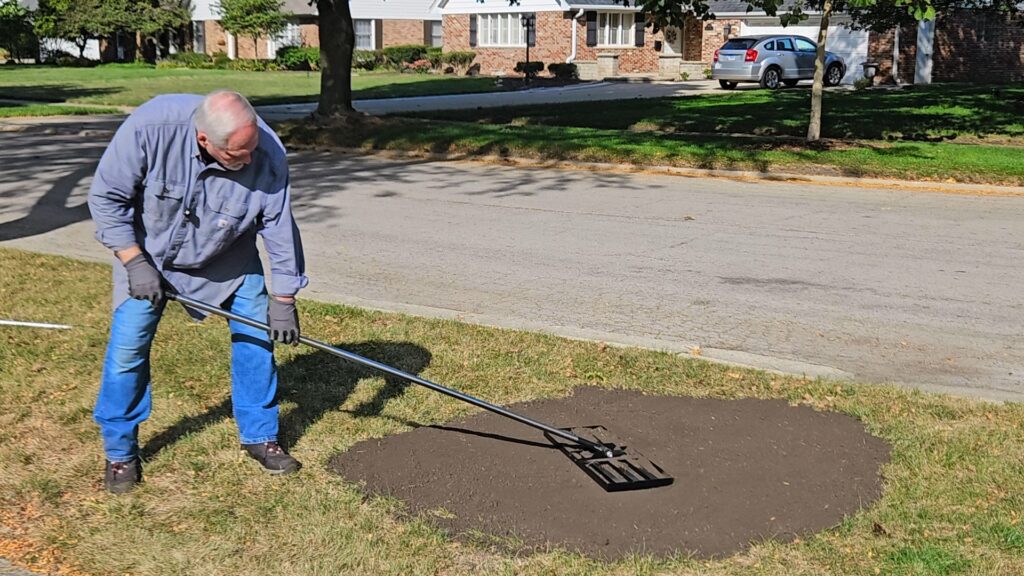 Fix the Lawn Bare Spots