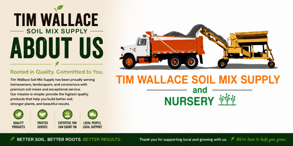 Tim Wallace Soil Mix Supply: About Us