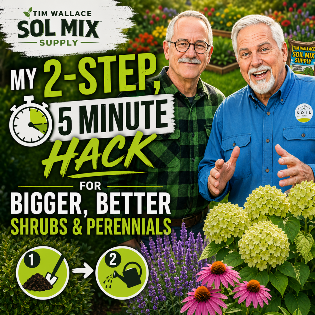 My 2-Step 5 Minute Hack for Better Perennials and Shrubs