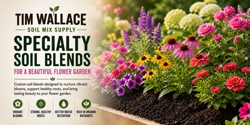 Specialty Soil Blends for Flowers and Perennials