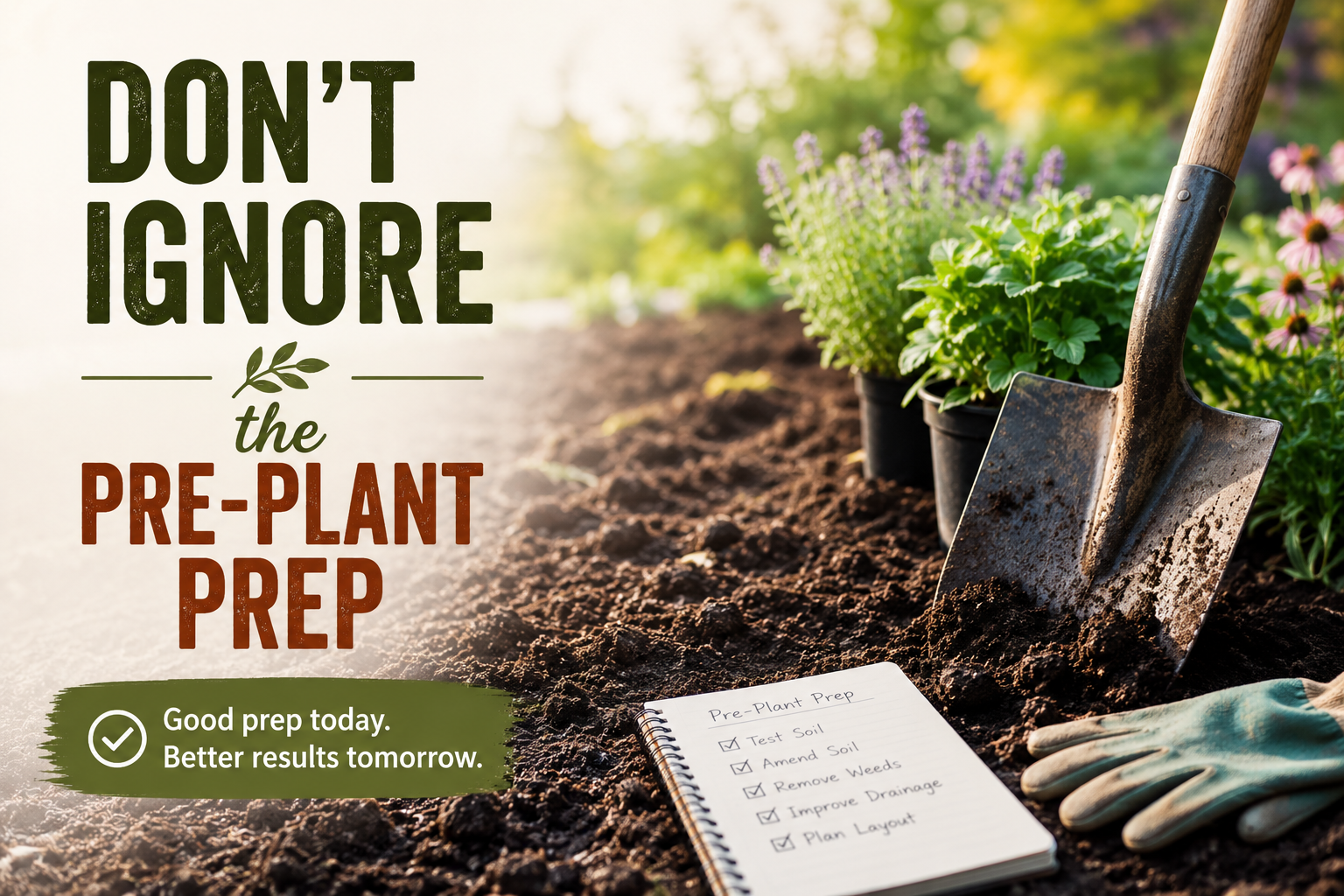 Don’t Ignore the Pre-Plant Prep