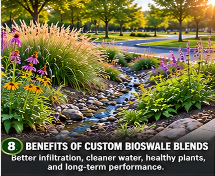 Benefits of Custom Bioswale Blends