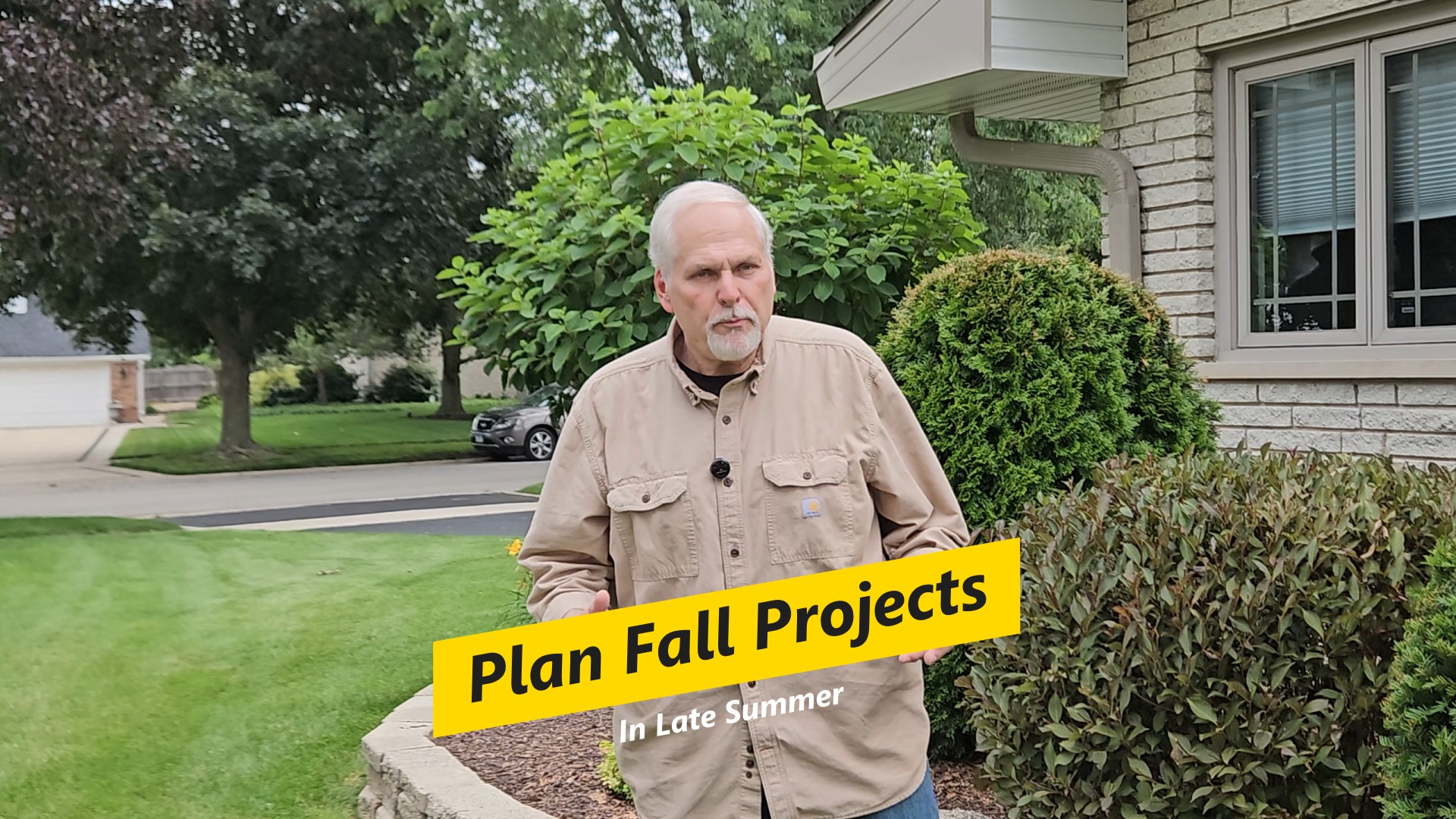 But don’t wait until fall arrives to start thinking about the project.