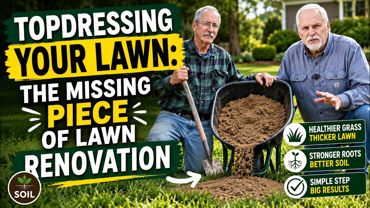 Topdress Your Lawn