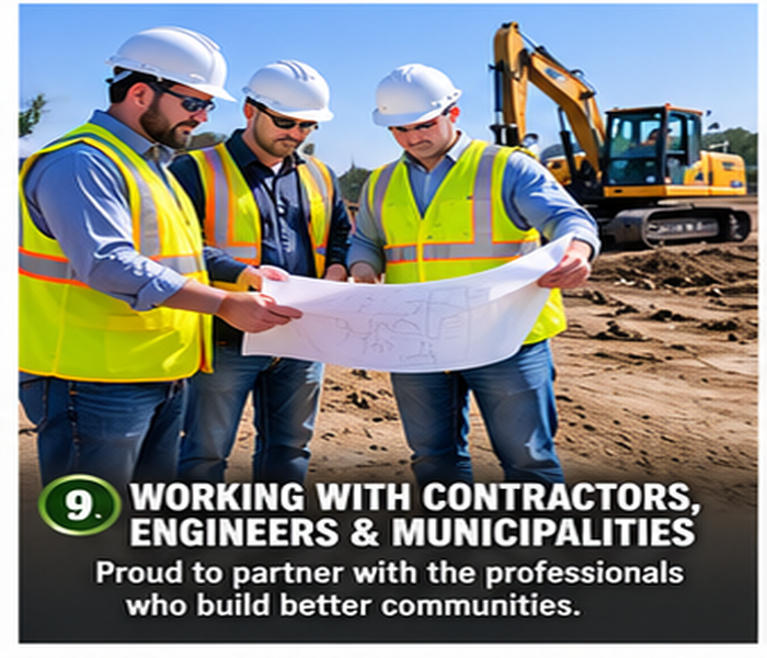 Working With Contractors, Engineers & Municipalities